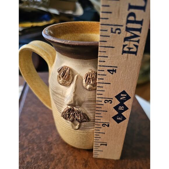 Ugly Pottery Face Funny Mug With Handle - Picture 6 of 6
